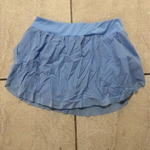 BSB Blue Athletic Running Skirt w/ Built-In Liner (Size L)